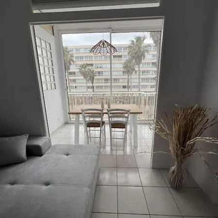 Superbe T2 Vue Mer, Clim, Parking Gratuit * Canet-en-Roussillon