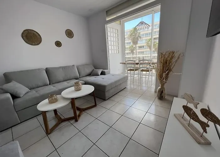 Superbe T2 Vue Mer, Clim, Parking Gratuit 公寓 卡内